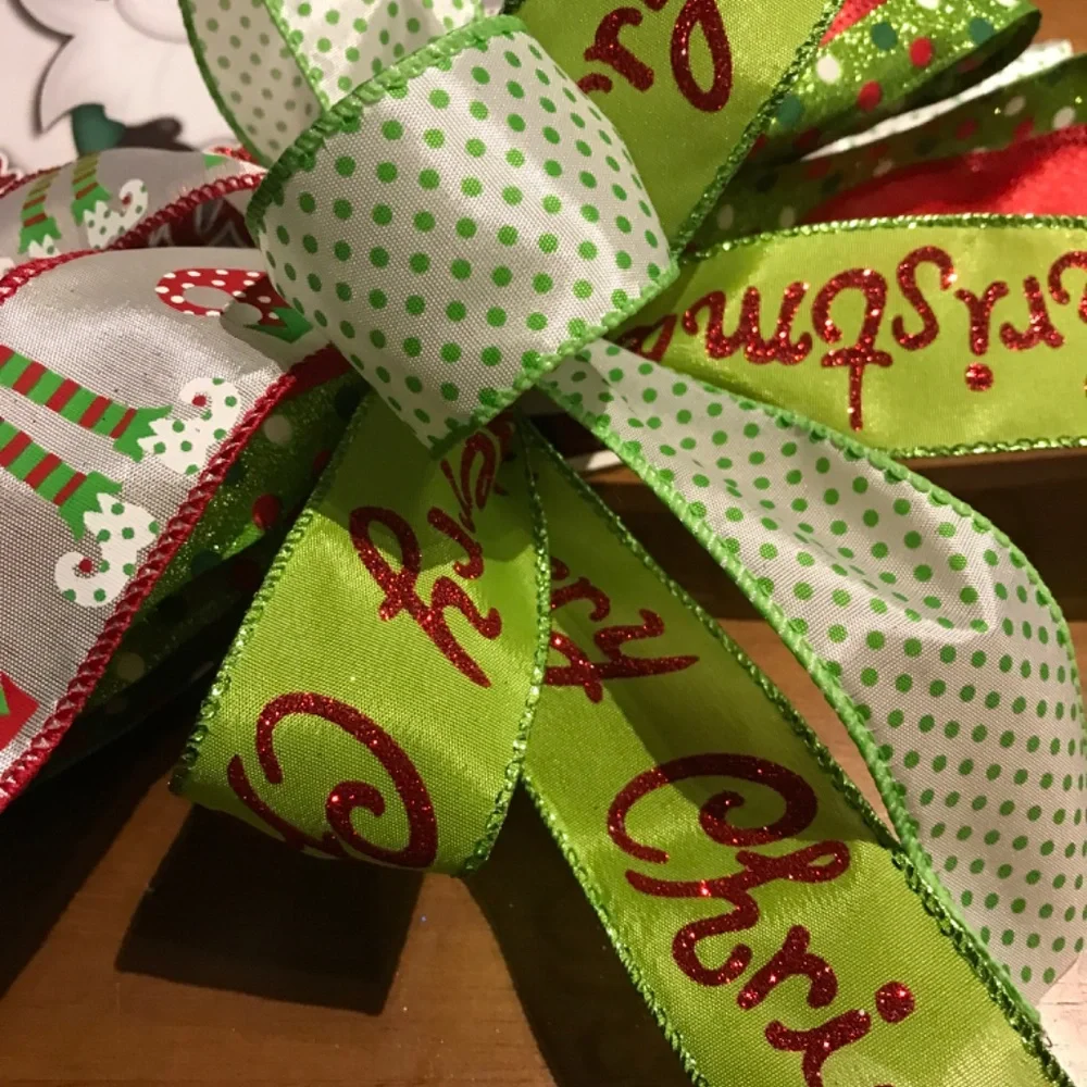 Handmade Bow Premade Prewired Ready For Your DIY Wreath Project Final Sale